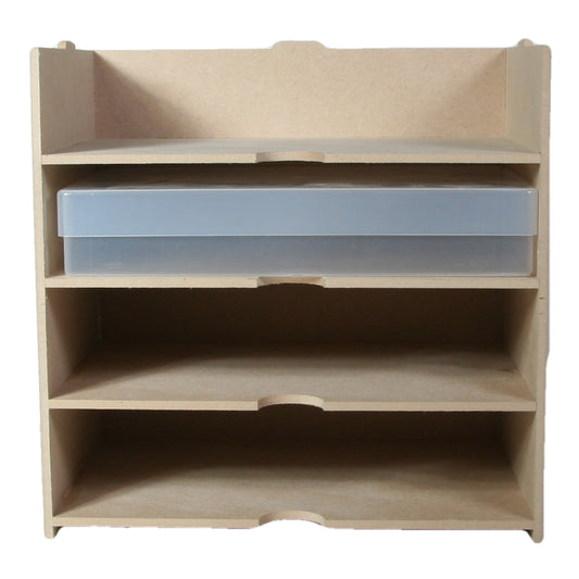 Storage Unit for A4 Plastic Containers Stackable