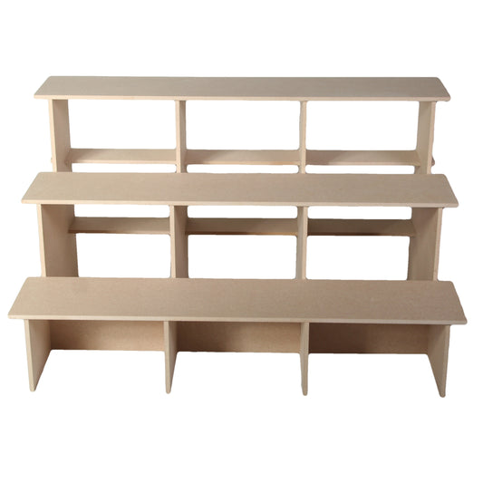 3 Tier Display Stand Open 59cm