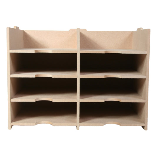 8 Shelf Storage Unit for A5 Paper - Stackable