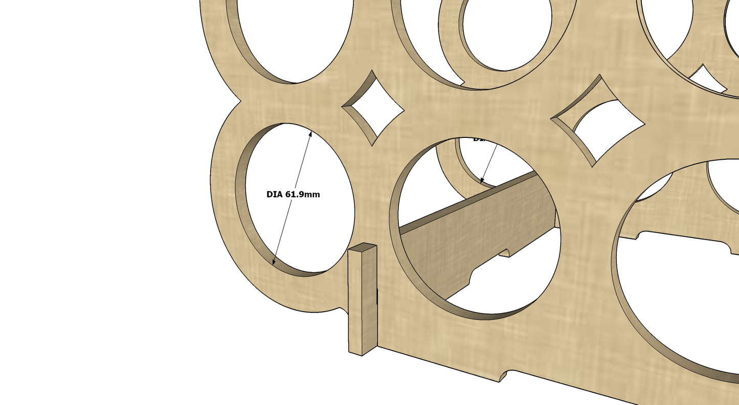 16 HOLE VINYL STORAGE