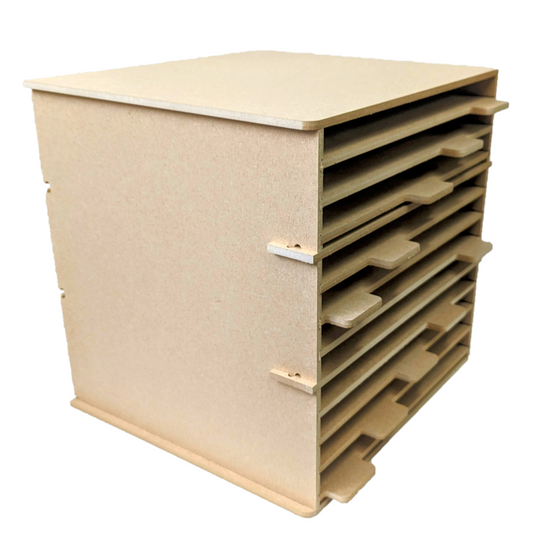 10 Tray Metal Die Storage Unit