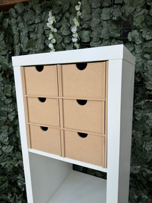 6 Drawer Kallax Drawer Insert