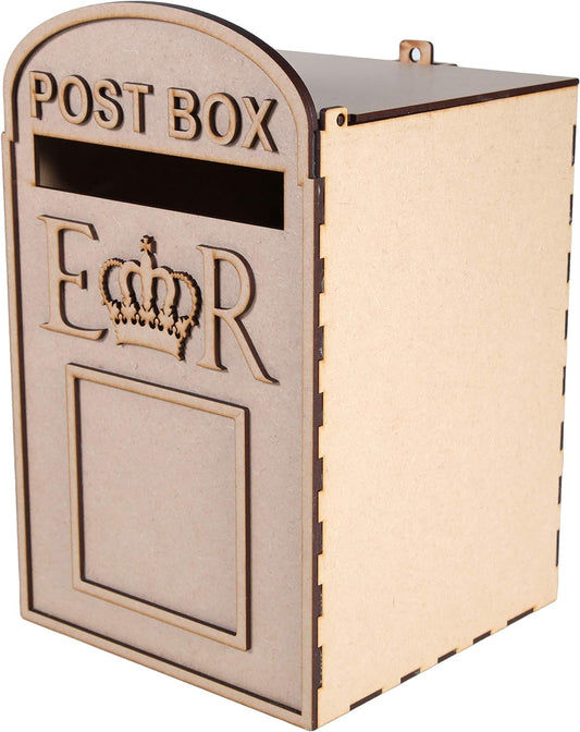 DIY Laser cut 3mm Build Your Own Wedding Post Box ER